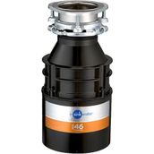 Insinkerator Model 46 Çöp Öğütücü, Ev Tipi, 0,55 Hp, 380 W - Siyah