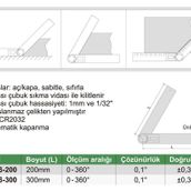Insize 2176-300 Dijital Açı Ölçer