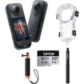 Insta360 INSTA360 X5 Dalış Paketi 1 Tb Gelişmiş Özellikler ile Aksiyon Kamerası