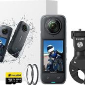 Insta360 X4 360 Derece Aksiyon Kamera Motorsiklet Paketi (Türkiye Distribütörü Garantili)