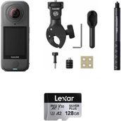 INSTA360 X4 Air Aksiyon Kamerası - Motosiklet Kiti 128 GB (Foto Ekspres)