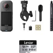 INSTA360 X4 Air Aksiyon Kamerası - Motosiklet Kiti 512 GB (Foto Ekspres)