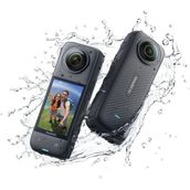 INSTA360 X4 Aksiyon Kamerası 4K Çözünürlük Su Geçirmez Siyah Renk 2 Yıl Türkiye Garantili