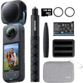 INSTA360 X4 Endurance Bundle 8K Çözünürlük ve FlowState Görüntü Sabitleme Özellikli Aksiyon Kamerası
