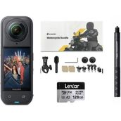 INSTA360 X5 360 Derece 8k Aksiyon Kamera Motosiklet Kit (128GB)