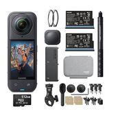 Insta360 X5 360 Derece Aksiyon Kamera Motorcycle Essentials Bundle 512 GB - Motosiklet Seti