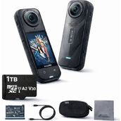 INSTA360 X5 360 Derece Aksiyon Kamerası 8K Çözünürlük ve 1TB MicroSD ile Shoot Ready Set