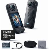 INSTA360 X5 360 Derece Aksiyon Kamerası Shoot Ready Set (512GB Microsd Dahil)