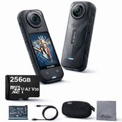 Insta360 X5 8K 360 Shoot Ready Aksiyon Kamerası - 256gb Hafıza Kartlı Set