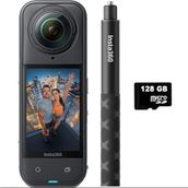 INSTA360 X5 Aksiyon Kamerası Basic Kit ( FOTO EKSPRES ) 8K Çözünürlük Siyah Renk FlowState Stabilizasyon