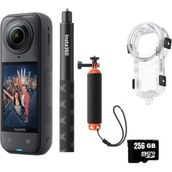 INSTA360 X5 Aksiyon Kamerası - Görünmez Dalış Kiti ile Ultra Geniş Açılı 60fps Çekim