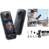 Insta360 X5 Aksiyon Kamerası Moto Ayna Kiti (256 GB)