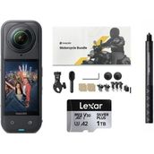 INSTA360 X5 Aksiyon Kamerası - Motosiklet Kiti 1 Tb