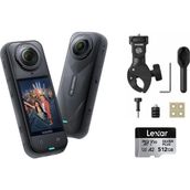 INSTA360 X5 Aksiyon Kamerası - Motosiklet Kiti (512 Gb) - Diğer