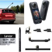 INSTA360 X5 Aksiyon Kamerası - Racing Araç Kit 256 GB
