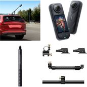 INSTA360 X5 Aksiyon Kamerası - Racing Araç Kit