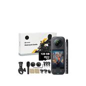 Insta360 X5 Motorcycle Bundle Aksiyon Kamerası + 128gb Hafıza Kartı - Siyah