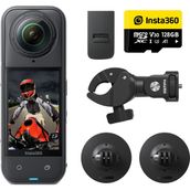 INSTA360 X5 Motorcycle Bundle Aksiyon Kamerası - Siyah