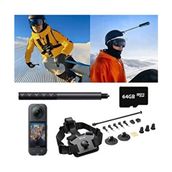 Insta360 X5 Snow Aksiyon Kamerası Kiti 360 Derece Lens Açısı ile HD Çekim Özellikleri