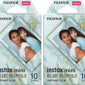 Instax HBCV00000EYSI7 Mini Blue Marble 10x2 Film Seti