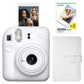 Instax Mini 12 Beyaz 20'li Film Laporta Albüm ve Fotoğraf Makinesi Seti