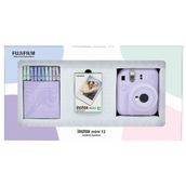 Instax Mini 12 Lila 10'lu Film Mandal Bundle Box ve Fotoğraf Makinesi