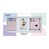 Instax Mini 12 Pembe 10'lu Film Mandal Bundle Box ve Fotoğraf Makinesi