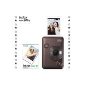 Instax Mini LiPlay Hybrid Deep Bronze 10'lu Film Fotoğraf Makinesi