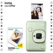 Instax Mini LiPlay Hybrid Matcha Green 20'li Film Fotoğraf Makinesi
