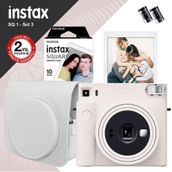 Instax SQ1 Beyaz Fotoğraf Makinesi ve Hediye Seti