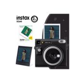 Instax SQ40 Siyah 20'li Kare Film Pleksi Çerçeve ve Fotoğraf Makinesi