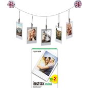 Instax Tüm Mini Makineler ile Uyumlu 20'li Film ve 5'li Resim Askısı