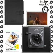 Instax Wide Evo Anında Baskı Hybrid 20'li Film Wide Albüm ve Fotoğraf Makinesi Hediye Seti