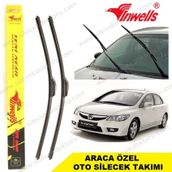 Inwells Honda Civic FD6 2006-2011 Silecek Takımı