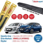 Inwells Hyundai İ30 2012-2017 Silecek Takımı