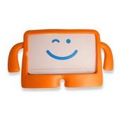 iPad 10.2 7.Nesil Karakter Silikon - Turuncu Tablet Kılıfı