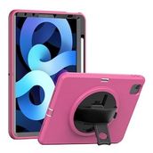 iPad 2022 10.9 10.Nesil Hand Strap - Pembe Tablet Kılıfı
