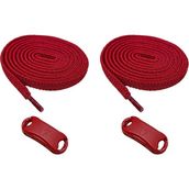 ipekbazaar Takbırak Lastikli Ayakkabı Bağcığı Bağlanmayan Akıllı Pratik Bağcık, Bot, Çocuk, Spor.. Için Uygun - Kırmızı