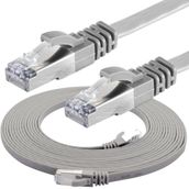 IRENIS CAT7 Gri 2 m Yassı FTP Ethernet Network LAN İnternet Kablosu