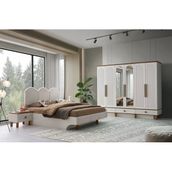 Irmak Mdf Bazalı Yatak Odası Takımı