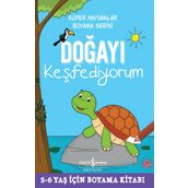 İş Bankası Kültür Yayınları Doğayı Keşfediyorum Süper Hayvanlar Boyama Serisi