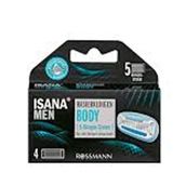 Isana Men 5 Bıçaklı 4'lü Yedek Tıraş Bıçağı