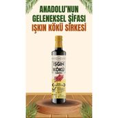 Işgın - Işkın Kökü Sirkesi 500 Ml - Doğal Fermantasyon, Katkısız, Glutensiz, Koruyucu İçermez