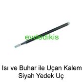 Isı ve Buhar İle Uçan Çizgi Kalemi Yedek Uç Siyah