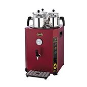 Işıkgaz Silver 2500 W 36 lt Demleme Elit Çay Makinesi Kırmızı