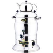 Işıkgaz Silver Crown 10 lt Tek Demlikli Semaver