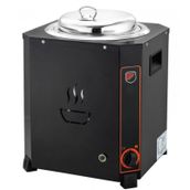 Işıkgaz Silverinox 13 lt Siyah Çelik Jumbo Çorba Kazanı