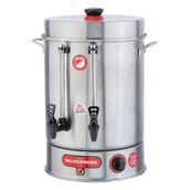 Işıkgaz Silverinox 250 Bardak SLVR-2035 Metal Musluklu Ses İkazlı Çay Makinesi