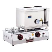 Işıkgaz Silverinox 40'lık Lpg Tüplü 30 lt 2 Demlikli Çay Kazanı