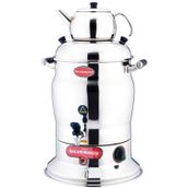Işıkgaz Silverinox 7 lt Tek Demlikli Çay Semaveri Otomatı Makinesi
